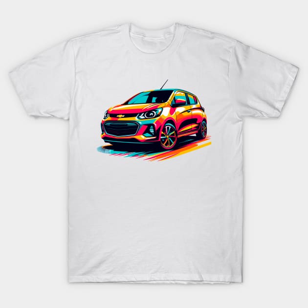 Chevrolet Spark T-Shirt by Vehicles-Art